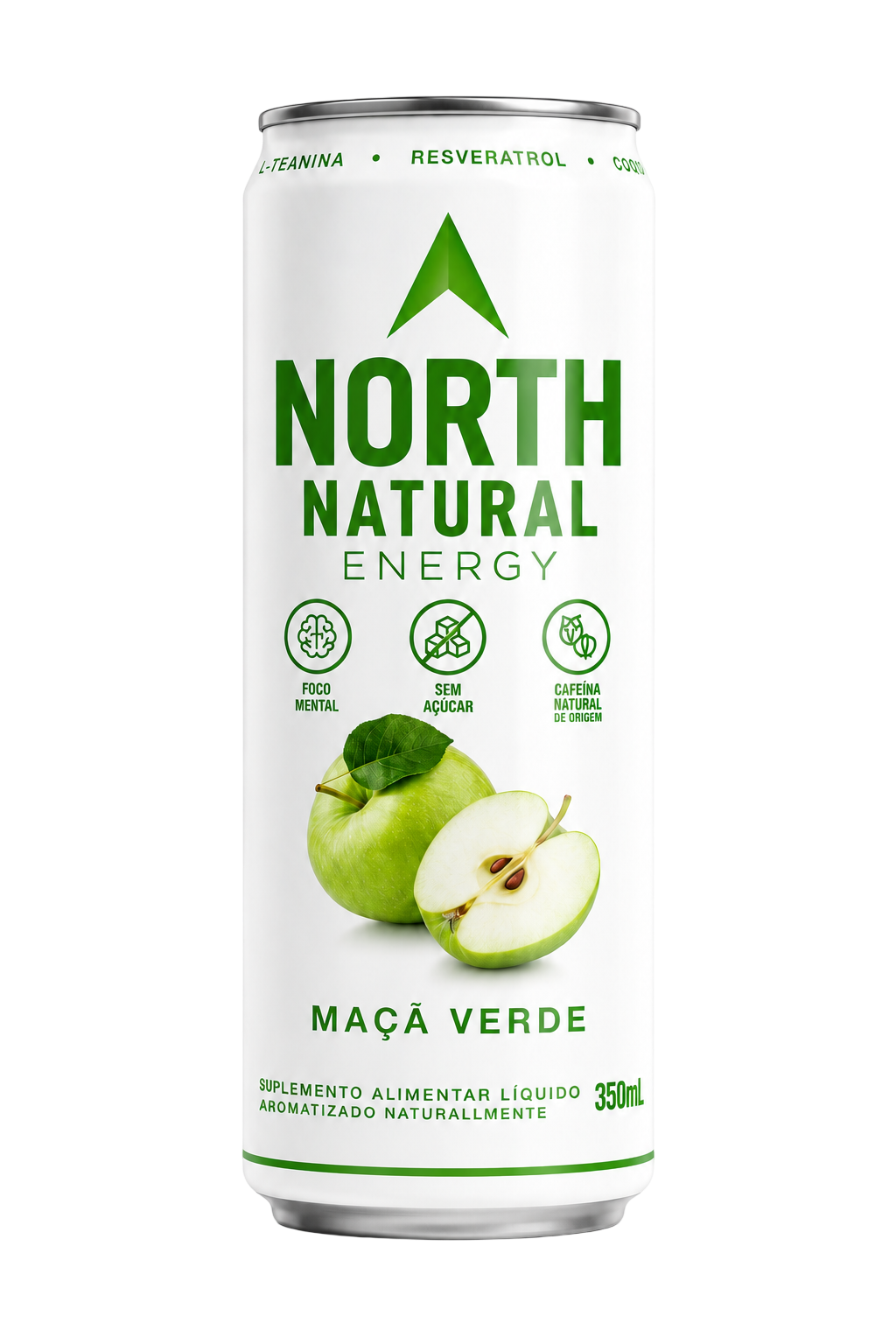 NORTH Maçã Verde 350ml Pack 12 Unidades